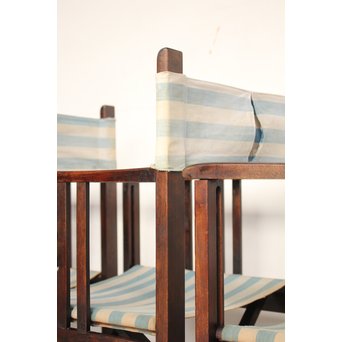 オリジナル生地 ヤマハ折り畳み式文化椅子 4脚セット  T401 