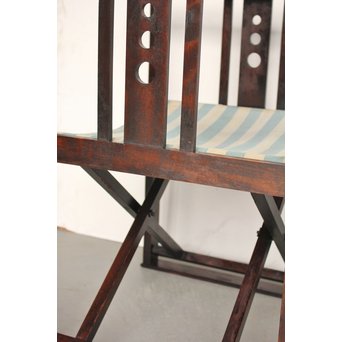 オリジナル生地 ヤマハ折り畳み式文化椅子 4脚セット  T401 