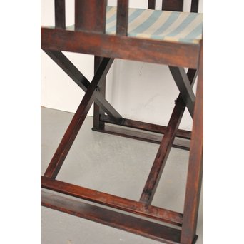 オリジナル生地 ヤマハ折り畳み式文化椅子 4脚セット  T401 