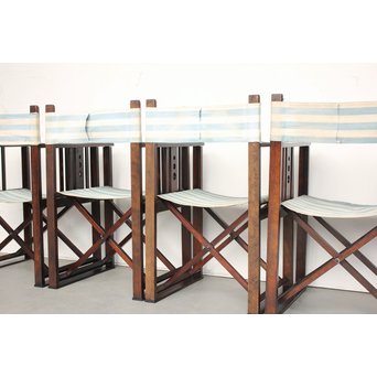 オリジナル生地 ヤマハ折り畳み式文化椅子 4脚セット  T401 