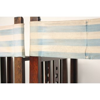 オリジナル生地 ヤマハ折り畳み式文化椅子 4脚セット  T401 