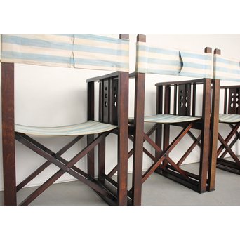 オリジナル生地 ヤマハ折り畳み式文化椅子 4脚セット  T401 