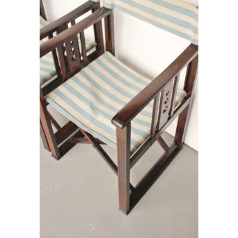 オリジナル生地 ヤマハ折り畳み式文化椅子 4脚セット  T401 