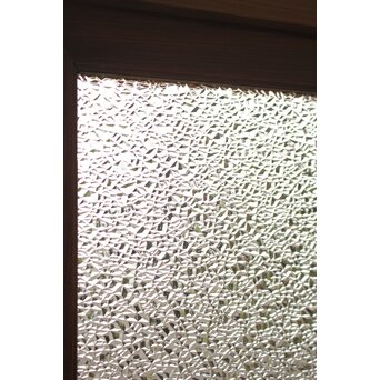 腰板欅 障子枠付 白木格子戸 4枚1組　L918 