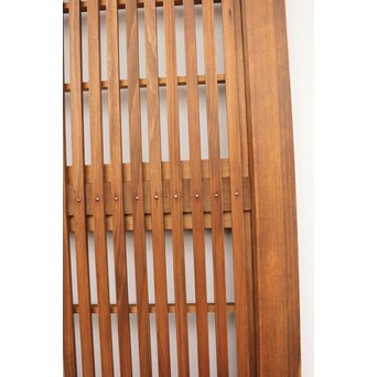 腰板欅 障子枠付 白木格子戸 4枚1組　L918 