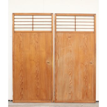 にかわガラス雪隠戸 2枚1組　GD1149