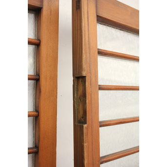 にかわガラス雪隠戸 2枚1組　GD1149 