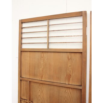 にかわガラス雪隠戸 2枚1組　GD1149 