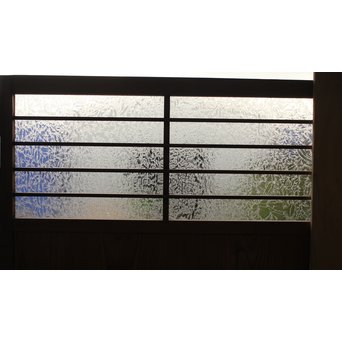 にかわガラス雪隠戸 2枚1組　GD1149 