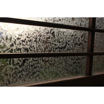 にかわガラス雪隠戸 2枚1組　GD1149 