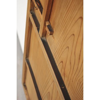 にかわガラス雪隠戸 2枚1組　GD1149 