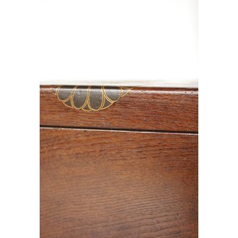 桑地 蒔絵茶箱　X023 