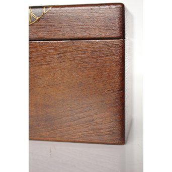 桑地 蒔絵茶箱　X023 