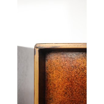 桑地 蒔絵茶箱　X023 