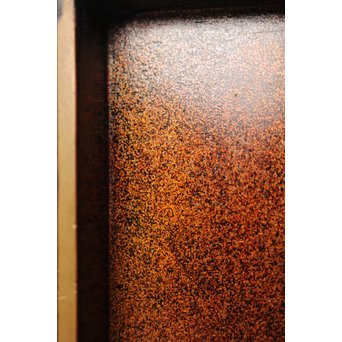 桑地 蒔絵茶箱　X023 