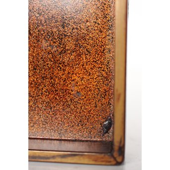 桑地 蒔絵茶箱　X023 