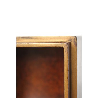 桑地 蒔絵茶箱　X023 