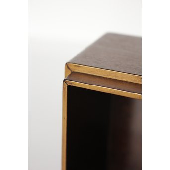 桑地 蒔絵茶箱　X023 