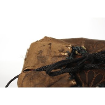 桑地 蒔絵茶箱　X023 