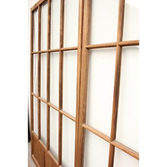 幅広白木クリアガラス戸 4枚1組　GD1152 