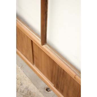 幅広白木クリアガラス戸 4枚1組　GD1152 