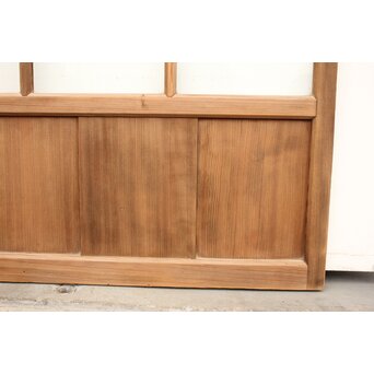 幅広白木クリアガラス戸 4枚1組　GD1152 