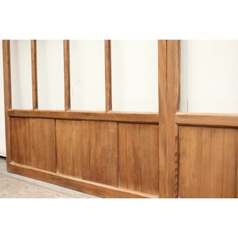 幅広白木クリアガラス戸 4枚1組　GD1152 