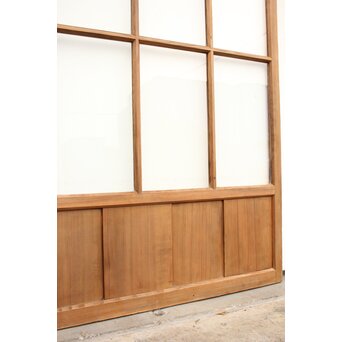 幅広白木クリアガラス戸 4枚1組　GD1152 