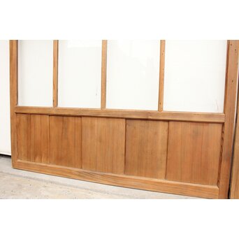 幅広白木クリアガラス戸 4枚1組　GD1152 