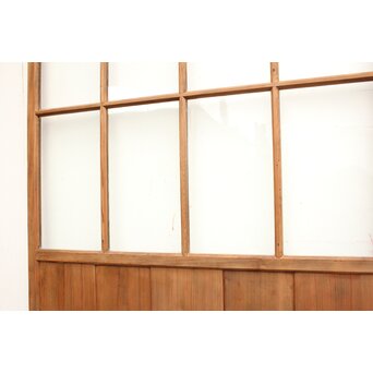 幅広白木クリアガラス戸 4枚1組　GD1152 