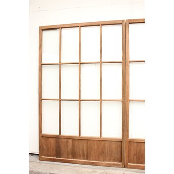 幅広白木クリアガラス戸 4枚1組　GD1152 