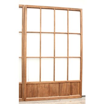 幅広白木クリアガラス戸 4枚1組　GD1152 