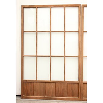 幅広白木クリアガラス戸 4枚1組　GD1152 