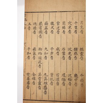 中国古書 山家清事/山房十友圓贊/香譜上下巻 合本　Z021 