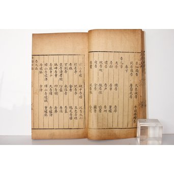 中国古書 山家清事/山房十友圓贊/香譜上下巻 合本　Z021 