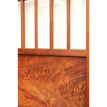 障子戸風デザインのガラス戸 4枚1組　GD1158 