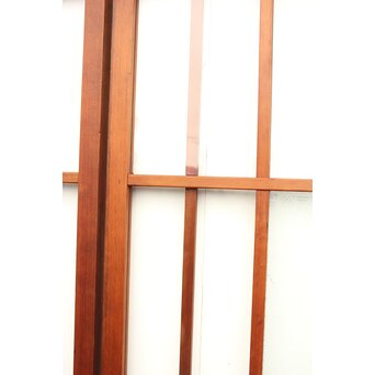 障子戸風デザインのガラス戸 4枚1組　GD1158 