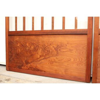 障子戸風デザインのガラス戸 4枚1組　GD1158 