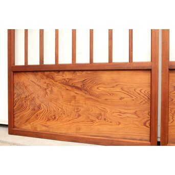 障子戸風デザインのガラス戸 4枚1組　GD1158 