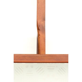 障子戸風デザインのガラス戸 4枚1組　GD1158 