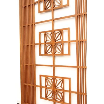 組子の中型建具 2枚1組　R2285 