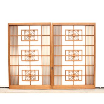 組子の中型建具 2枚1組　R2285