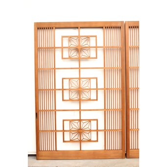 組子の中型建具 2枚1組　R2285 