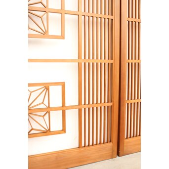 組子の中型建具 2枚1組　R2285 