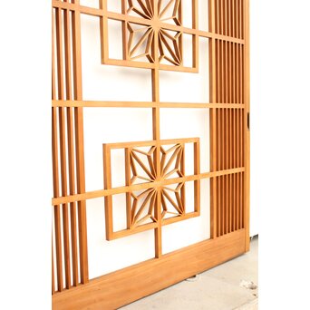 組子の中型建具 2枚1組　R2285 