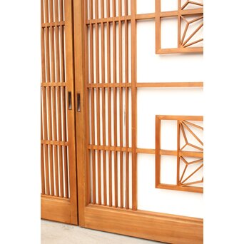 組子の中型建具 2枚1組　R2285 