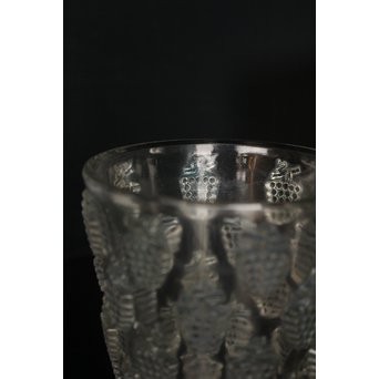 René Lalique ルネ・ラリック 葡萄紋水指　Y004 