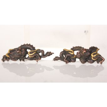 後藤仙乗 刀装具/縁頭/目貫　M039 