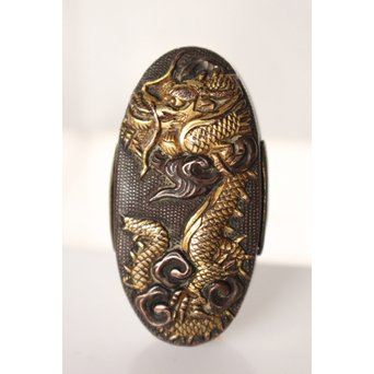 後藤仙乗 刀装具/縁頭/目貫　M039 