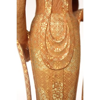 佐藤助雄 彫塑家/仏師 観世音菩薩立像　X031 